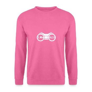 tu es un Dieu qui me voit -slogan annuel2023 - Sweat-shirt Unisexe - rose - Devant