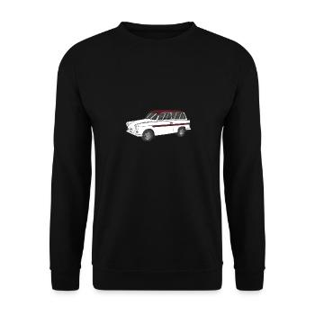 P50 P60 UniversalKombi - Unisex Pullover - Schwarz - Vorne - Alina (178cm) & Michal (187cm)