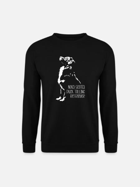 Nova Scotia Duck Tolling Retriever Silhouet Hond - Uniseks sweater - zwart