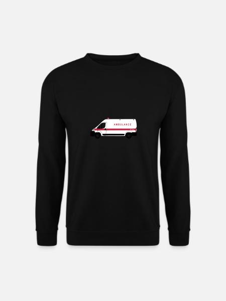 Krankenwagen - Unisex Pullover - Schwarz