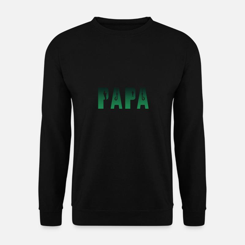 Fisherman Dad - Unisex Sweatshirt - black
