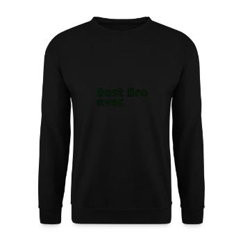 BestBroGreen - Unisex Pullover - Schwarz - Vorne - Alina (178cm) & Michal (187cm)