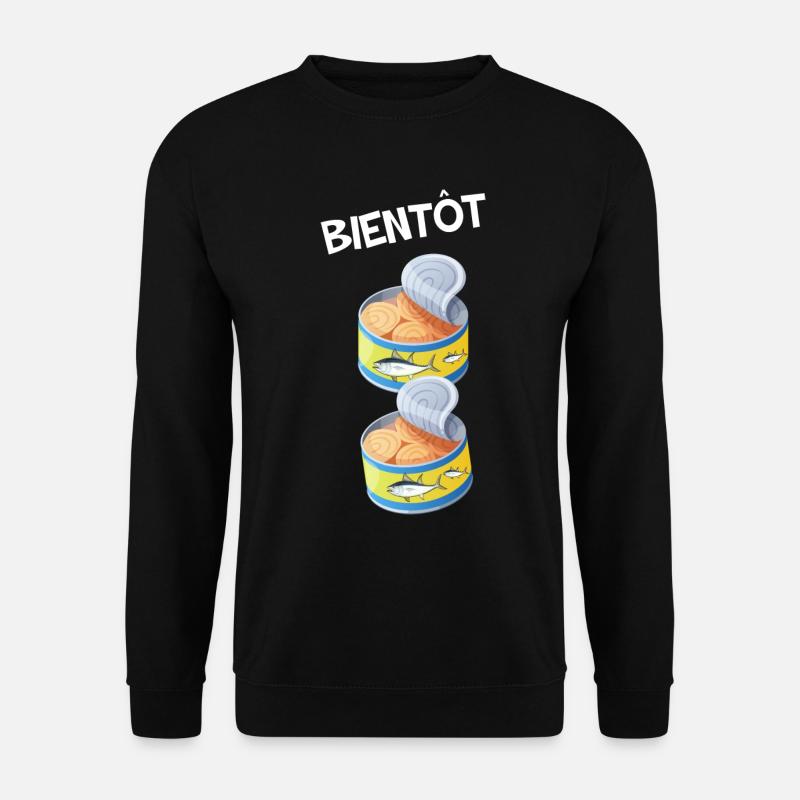 Bientot tonton idée cadeau annonce naissance bébé - Sweat-shirt Unisexe - noir