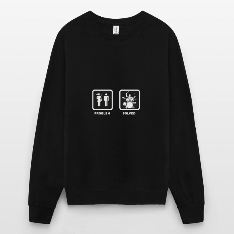 Drummer: Problem -Solved Unisex Pullover