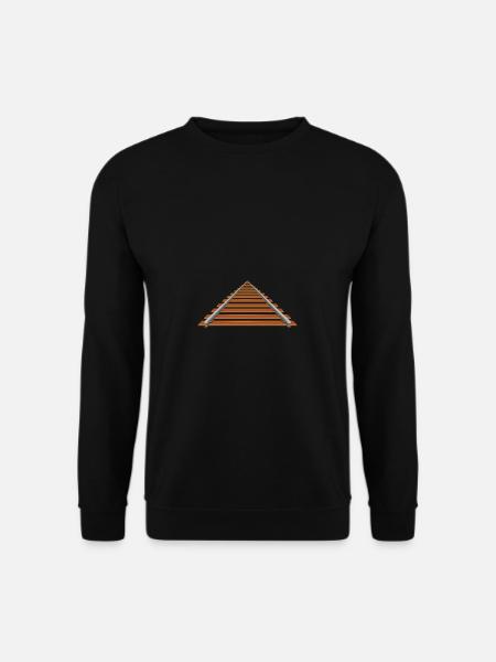 Tracks - Unisex Sweatshirt - black