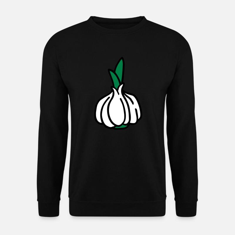 Knoblauch Garlic Ail Aglio - Unisex Sweatshirt - black