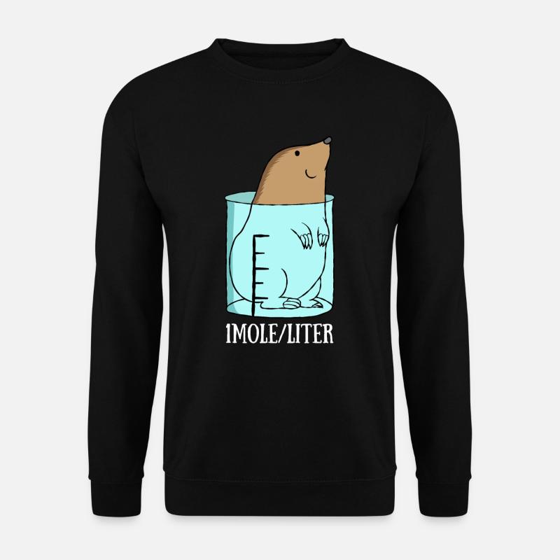 Chemie - Unisex Pullover - Schwarz