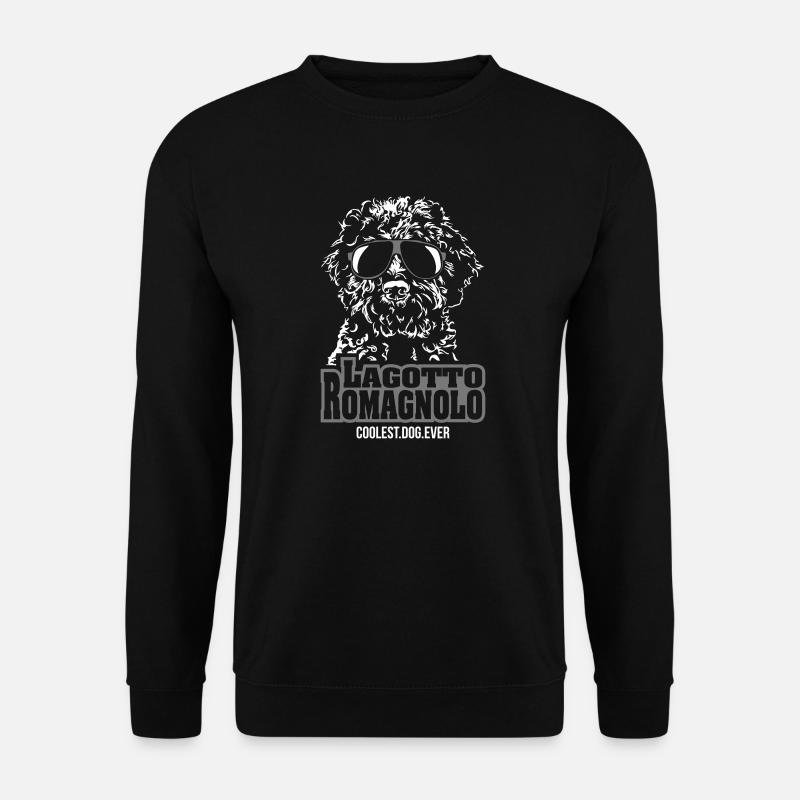 LAGOTTO ROMAGNOLO coolest dog Wilsigns Geschenk - Unisex Pullover - Schwarz