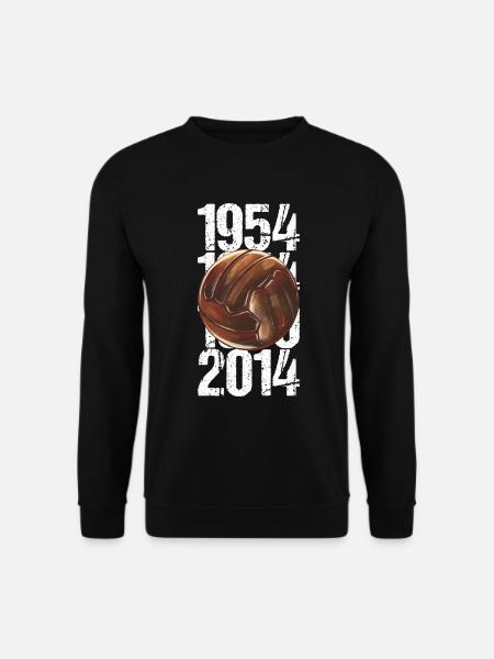 Fußball Deutschland Tradition Fan Geschenk - Unisex Pullover - Schwarz