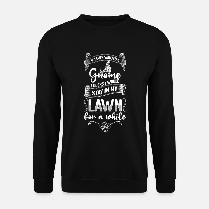 Zwerge Wichtel Tonwichtel Kobold - Unisex Pullover - Schwarz
