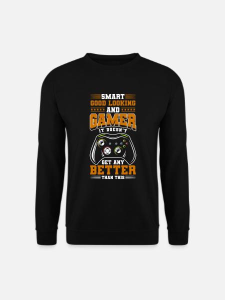 E-Sports Console Computer Games - Unisex Sweatshirt - black