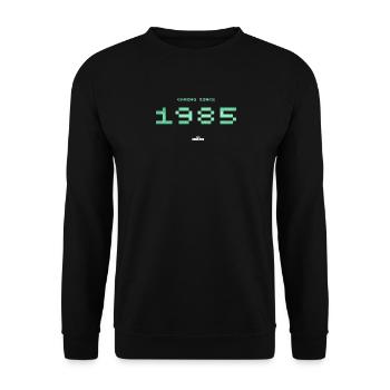 Infinite gameplay 1985 - Unisex Sweatshirt - black - Front - Alina (178cm) & Michal (187cm)