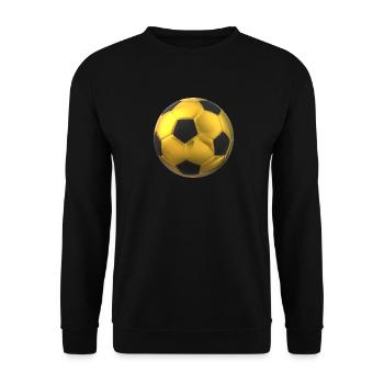 FUssball - Sweat-shirt Unisexe - noir - Devant - Alina (178cm) & Michal (187cm)