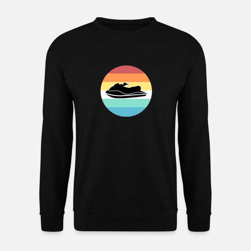 Jetski - Unisex Pullover - Schwarz