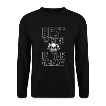 Peintre automobile pour carrossiers - Sweat-shirt Unisexe - noir - Devant - Alina (178cm) & Michal (187cm)