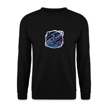 Live your dream - Unisex Sweatshirt - black - Front - Alina (178cm) & Michal (187cm)