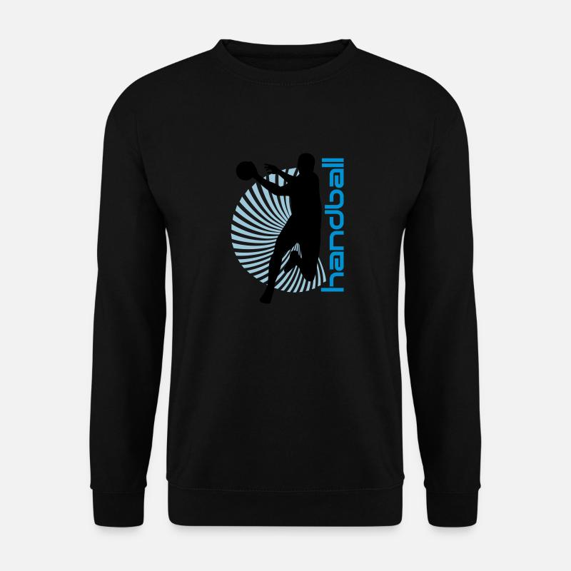 Spirale Handballer - Unisex Pullover - Schwarz