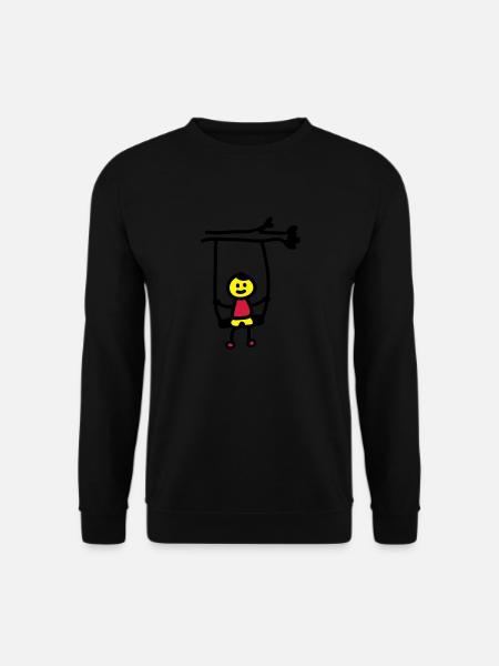 Child swing 3 - Unisex Sweatshirt - black