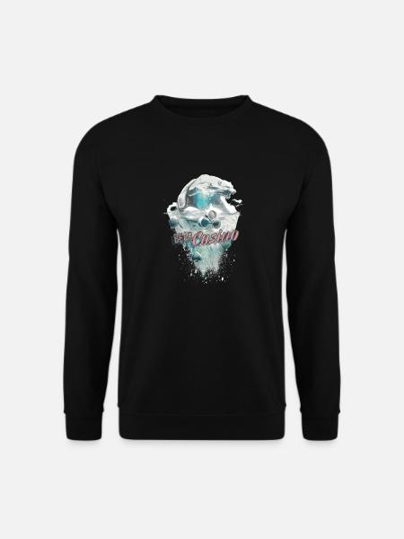 bear casino poker skat - Unisex Pullover - Schwarz