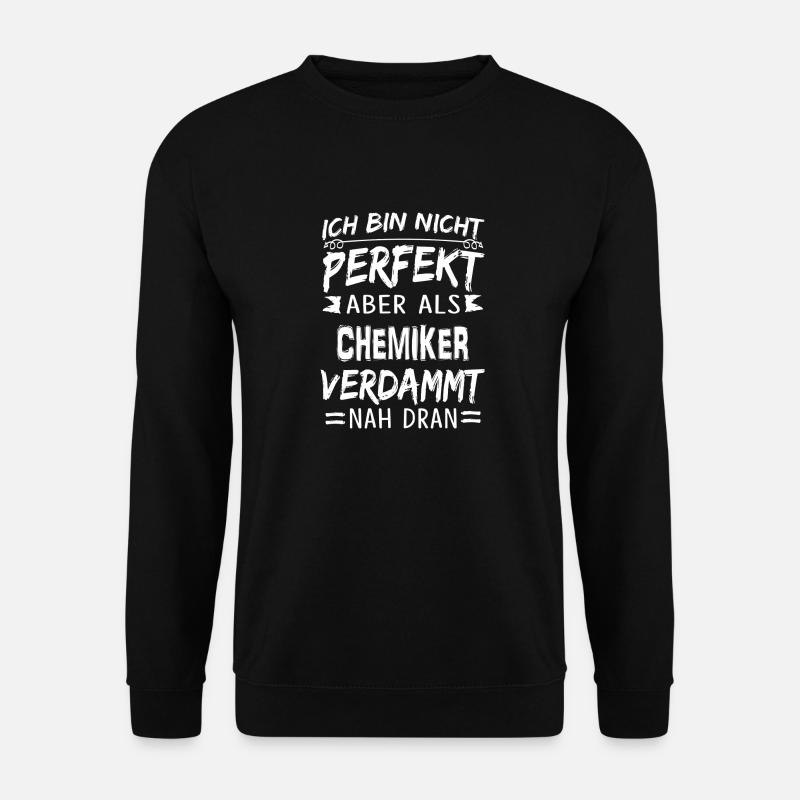 CHEMIKER - Unisex Pullover - Schwarz