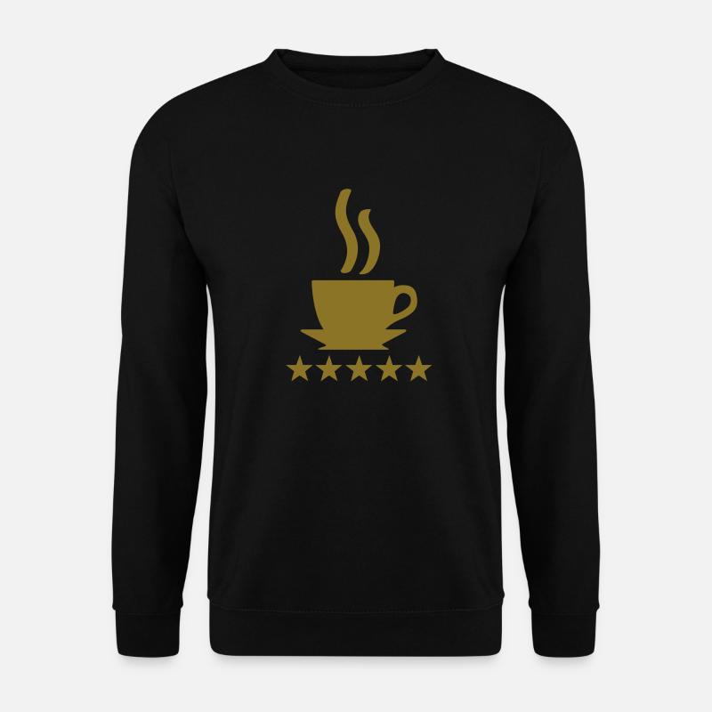 coffee 5 star - Unisex Pullover - Schwarz