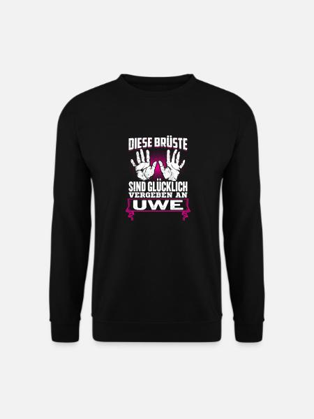 UWE - Brüste - Unisex Pullover - Schwarz