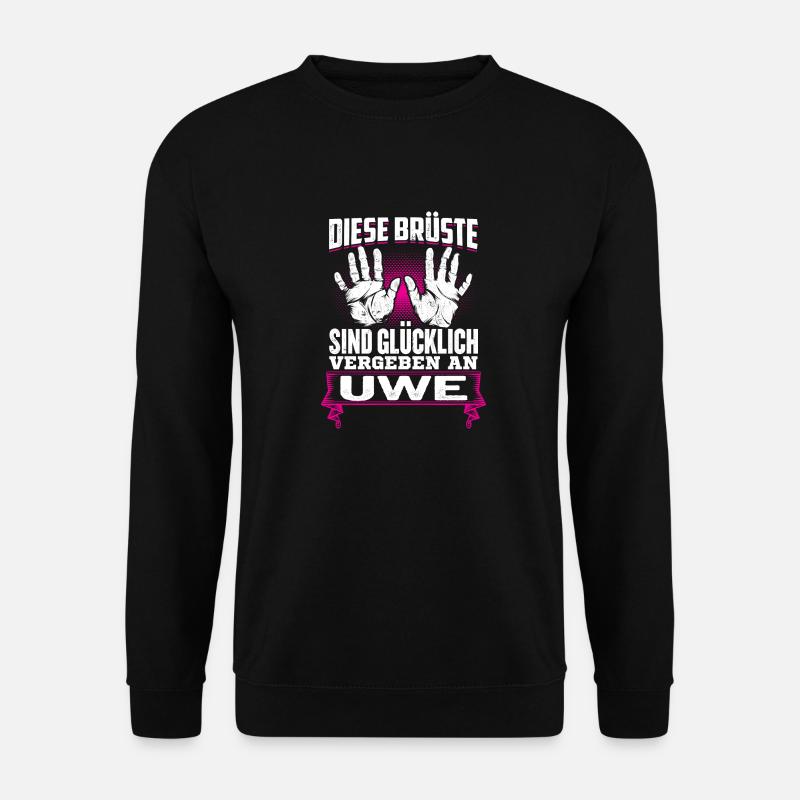 UWE - Brüste - Unisex Pullover - Schwarz