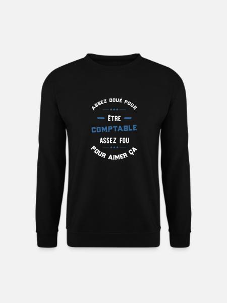 Assez doué comptable - Sweat-shirt Unisexe - noir