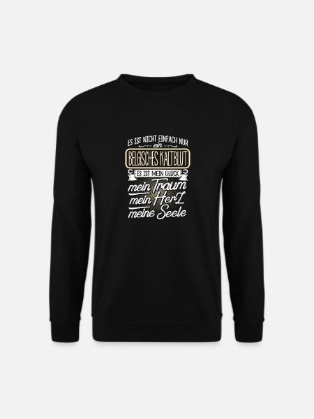 BELGISCHES-KALTBLUT- Herz - Unisex Pullover - Schwarz