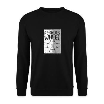 The Chemistry - Ferris Wheel! - Gift - Unisex Sweatshirt - black - Front - Alina (178cm) & Michal (187cm)