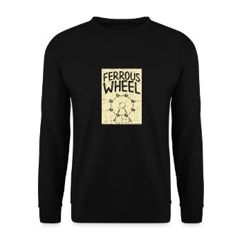 The Chemistry - Ferris Wheel! - Gift - Unisex Sweatshirt - black - Front - Alina (178cm) & Michal (187cm)