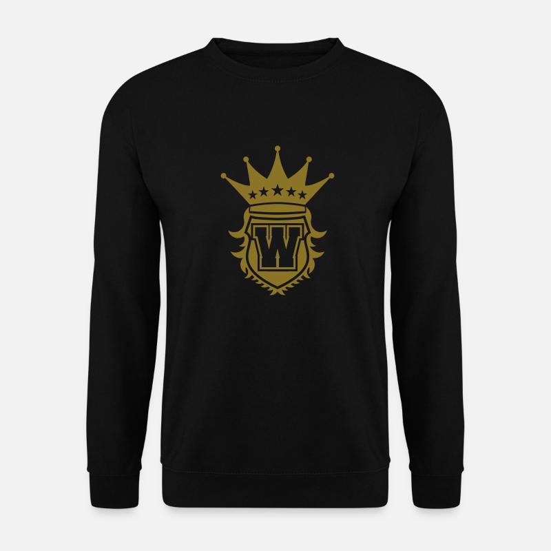 W Crest - Unisex Pullover - Schwarz