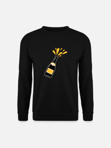 Schampus - Unisex Pullover - Schwarz