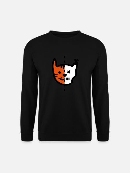 Schrödinger's Cat / Cat Called Schroedinger (3c) - Unisex Sweatshirt - black