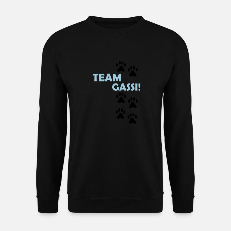 (team_gassi_02) - Unisex Pullover - Schwarz