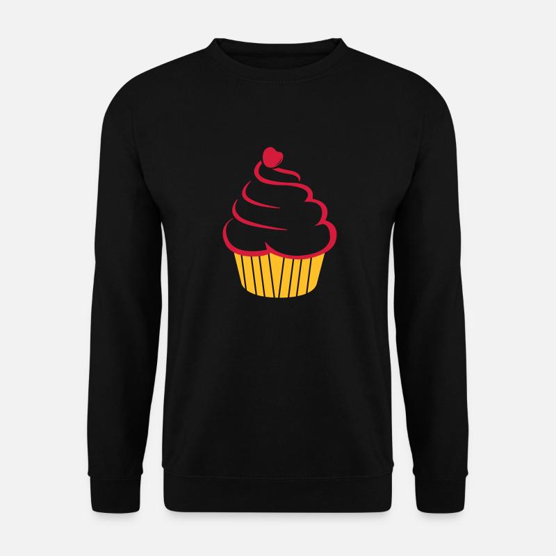 cupcake - Unisex Pullover - Schwarz