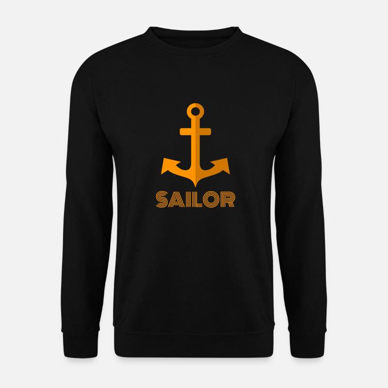 Sailor Segler Seemann Matrose - Unisex Pullover - Schwarz