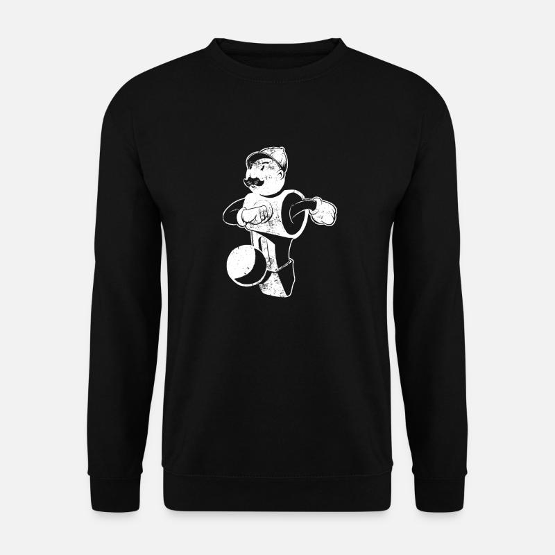 Tischfußball - Unisex Pullover - Schwarz