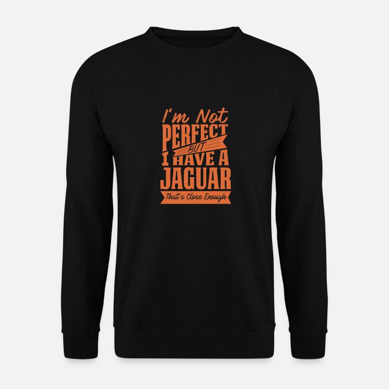 PERFECT WITH JAGUAR Y - Unisex Sweatshirt - black