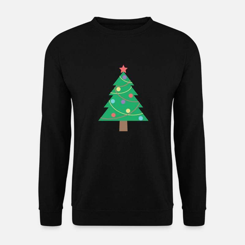 Weihnachtsbaum - Unisex Pullover - Schwarz