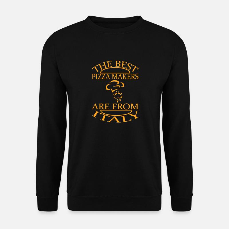 Pizza - Unisex Pullover - Schwarz
