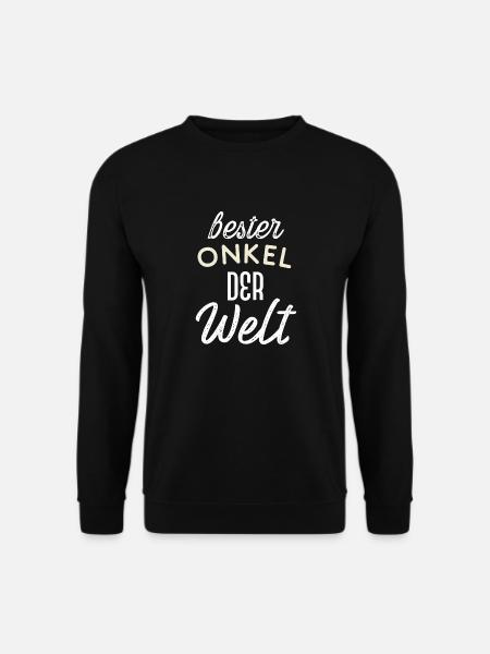 Bester onkel der welt - Unisex Pullover - Schwarz