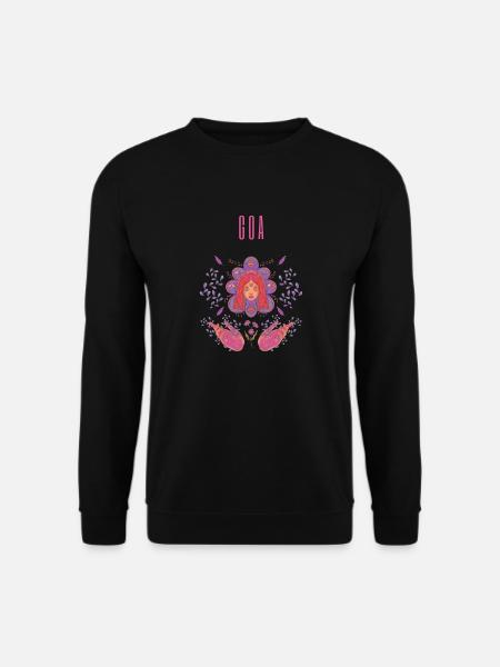 Goa - Unisex Pullover - Schwarz