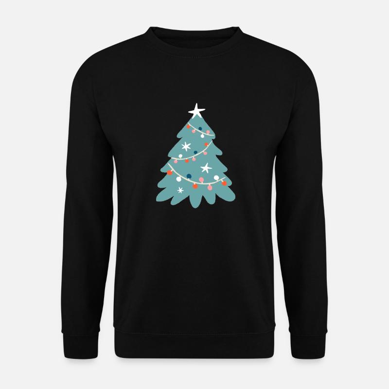 schöner Weihnachtsbaum - Unisex Pullover - Schwarz