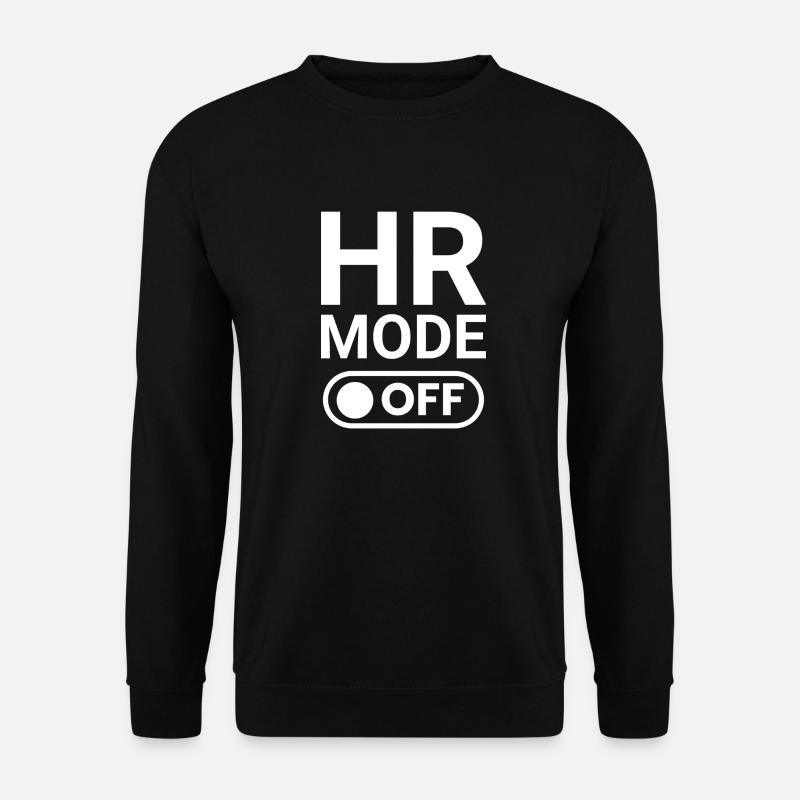Mode HR désactivé - Sweat-shirt Unisexe - noir