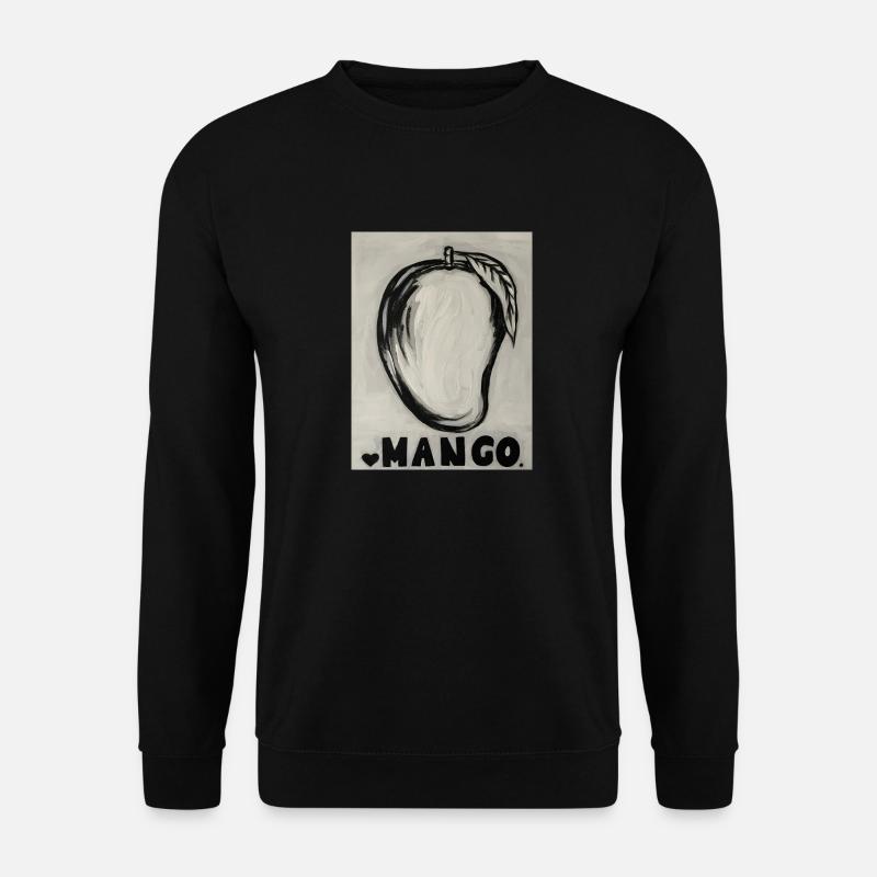 mango - Unisex Pullover - Schwarz