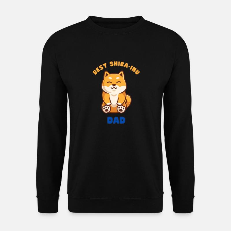 Bester Shiba inu Dad - Unisex Pullover - Schwarz
