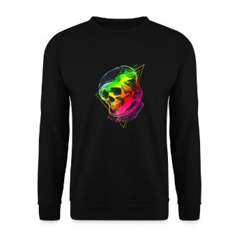 T-shirt Travel Light Years - Sweat-shirt Unisexe - noir - Devant - Alina (178cm) & Michal (187cm)