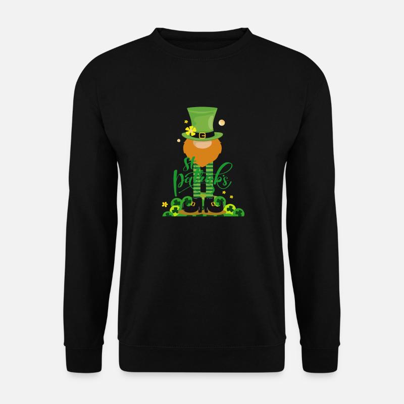Fête de la Saint-Patrick - Sweat-shirt Unisexe - noir