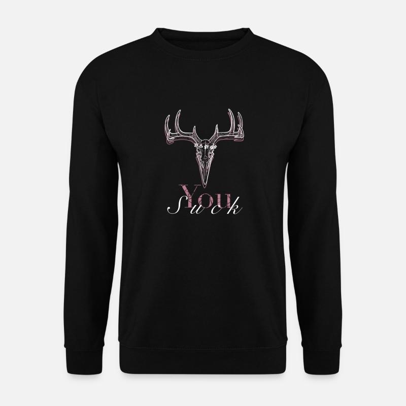 You Suck - Unisex Pullover - Schwarz